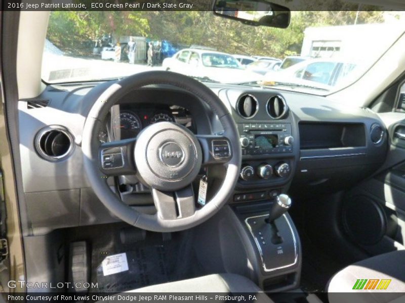 ECO Green Pearl / Dark Slate Gray 2016 Jeep Patriot Latitude