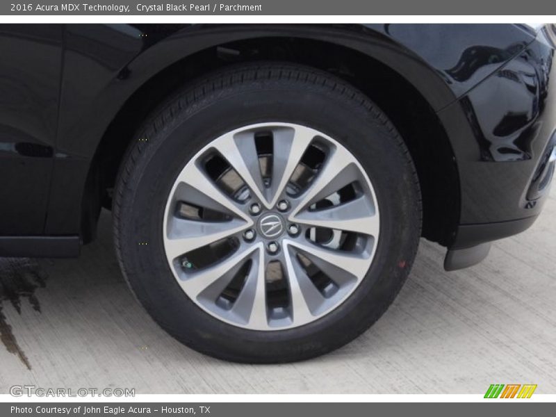 Crystal Black Pearl / Parchment 2016 Acura MDX Technology