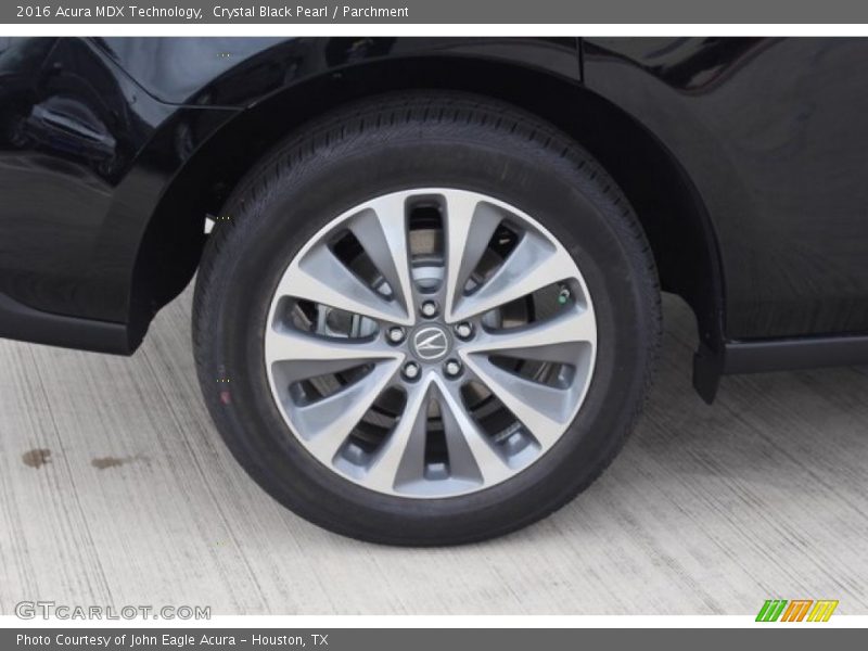 Crystal Black Pearl / Parchment 2016 Acura MDX Technology