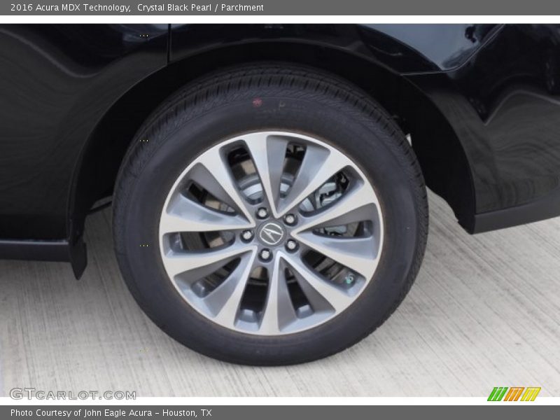 Crystal Black Pearl / Parchment 2016 Acura MDX Technology