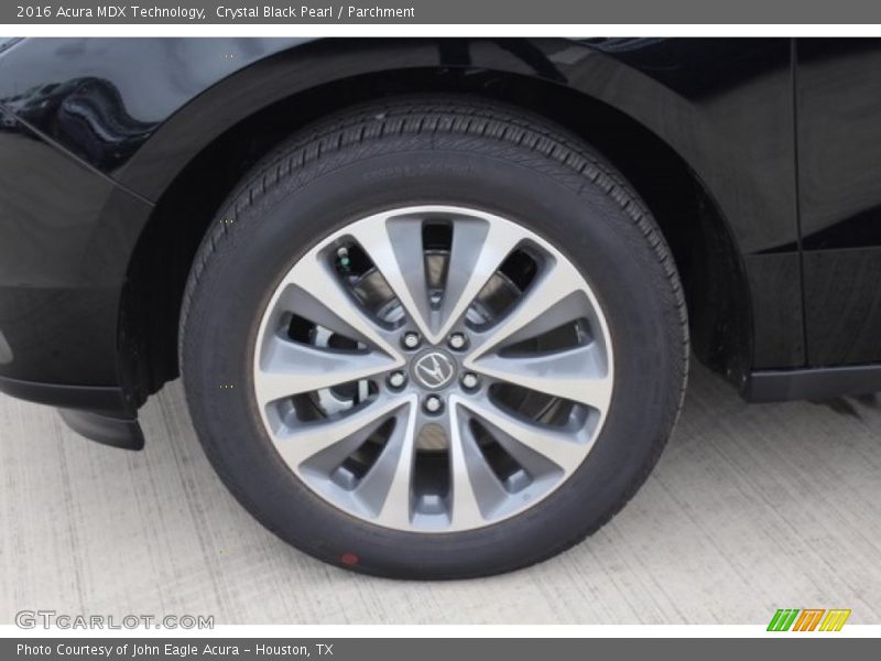 Crystal Black Pearl / Parchment 2016 Acura MDX Technology