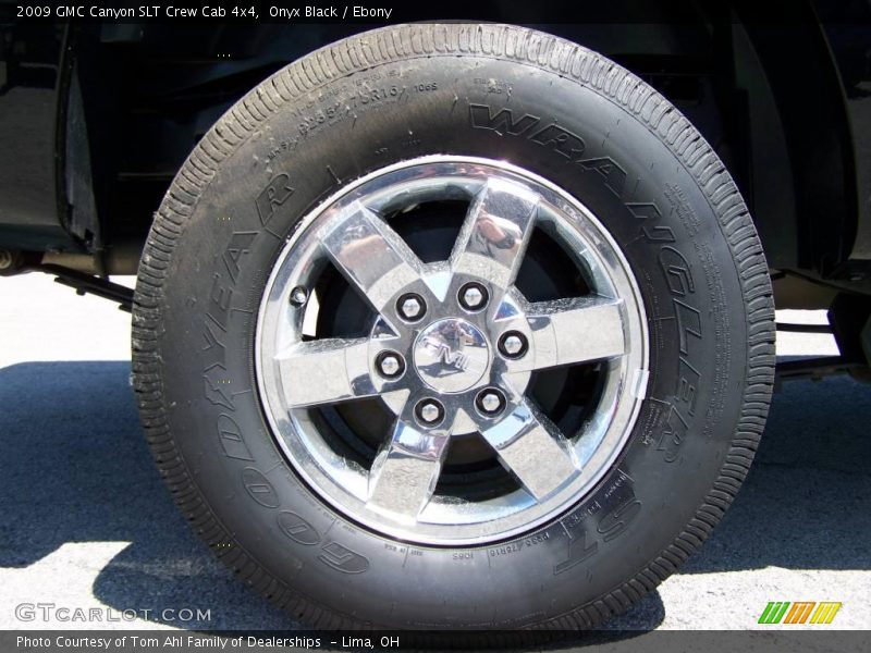 Onyx Black / Ebony 2009 GMC Canyon SLT Crew Cab 4x4