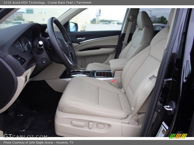 Crystal Black Pearl / Parchment 2016 Acura MDX Technology