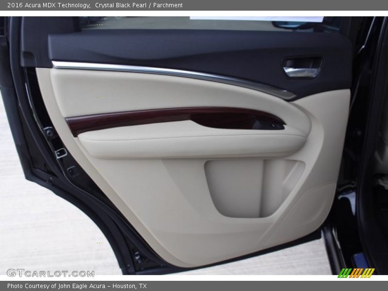 Crystal Black Pearl / Parchment 2016 Acura MDX Technology
