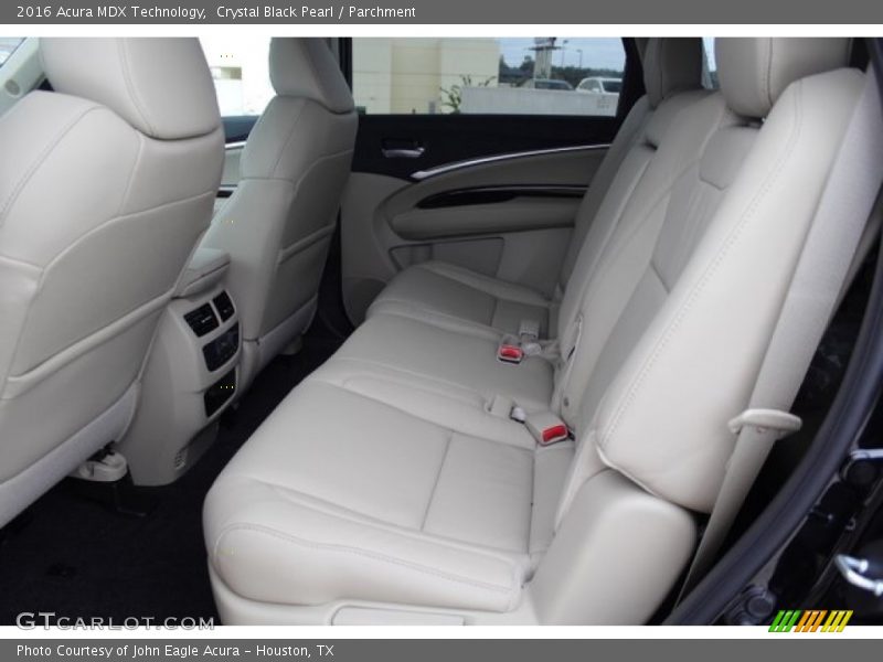Crystal Black Pearl / Parchment 2016 Acura MDX Technology