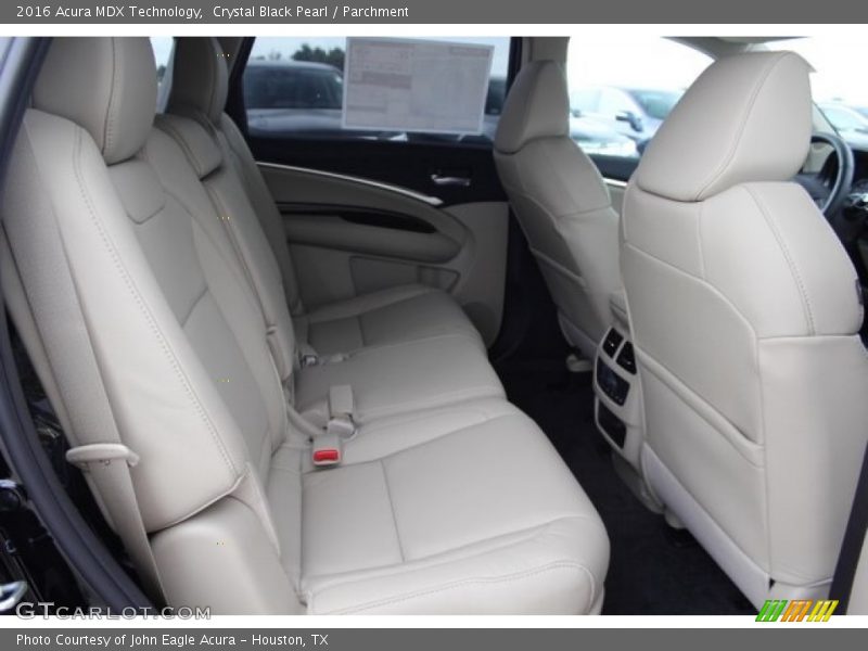 Crystal Black Pearl / Parchment 2016 Acura MDX Technology