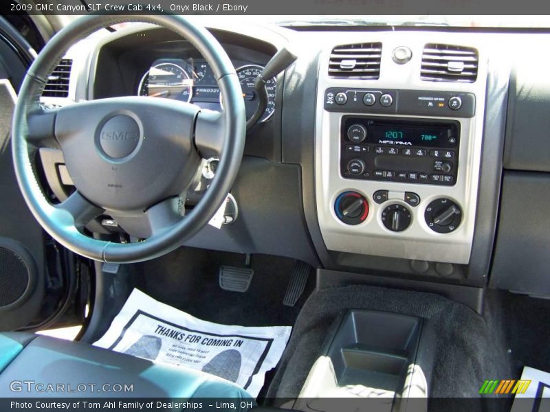 Onyx Black / Ebony 2009 GMC Canyon SLT Crew Cab 4x4