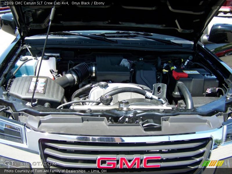 Onyx Black / Ebony 2009 GMC Canyon SLT Crew Cab 4x4