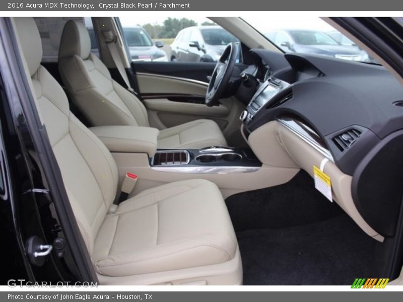Crystal Black Pearl / Parchment 2016 Acura MDX Technology