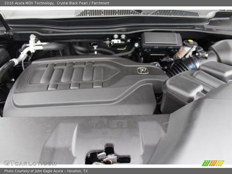 Crystal Black Pearl / Parchment 2016 Acura MDX Technology
