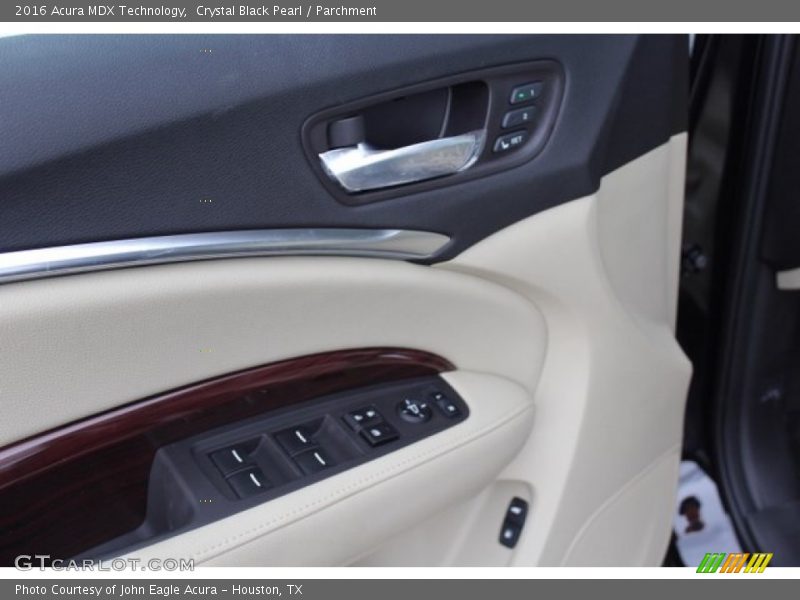 Crystal Black Pearl / Parchment 2016 Acura MDX Technology