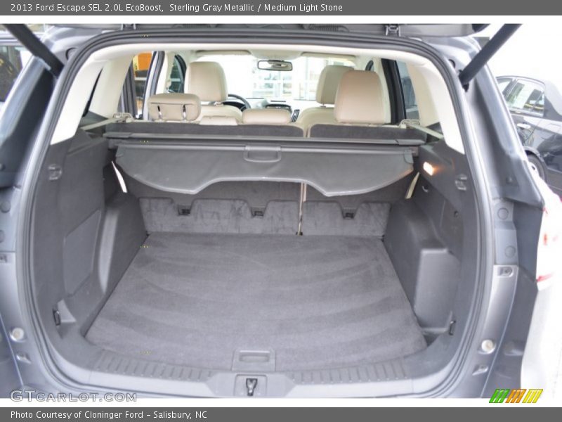 Sterling Gray Metallic / Medium Light Stone 2013 Ford Escape SEL 2.0L EcoBoost