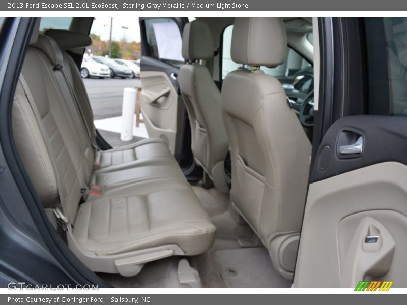Sterling Gray Metallic / Medium Light Stone 2013 Ford Escape SEL 2.0L EcoBoost