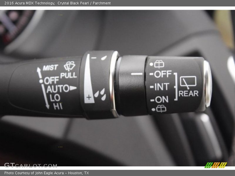 Crystal Black Pearl / Parchment 2016 Acura MDX Technology