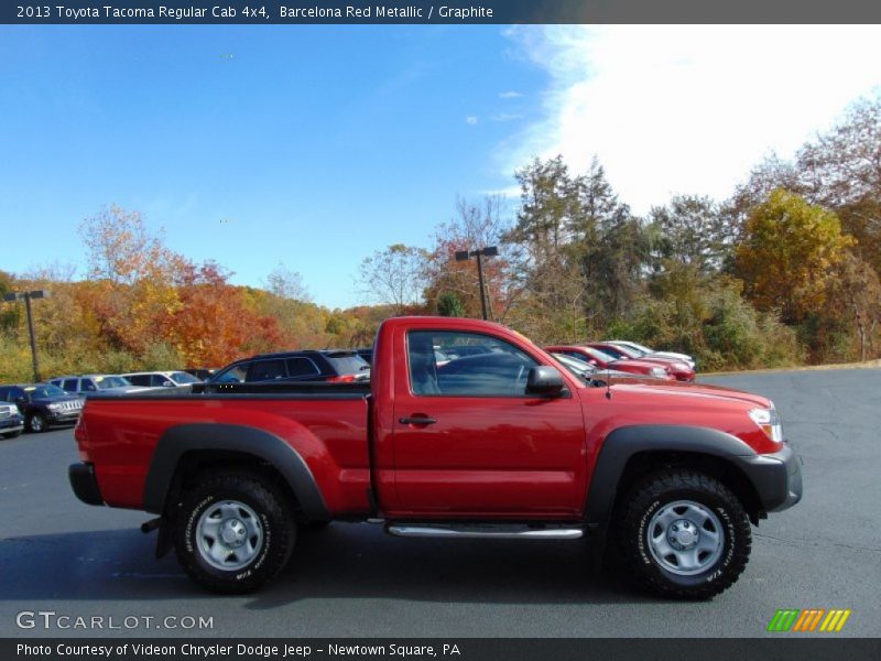 Barcelona Red Metallic / Graphite 2013 Toyota Tacoma Regular Cab 4x4
