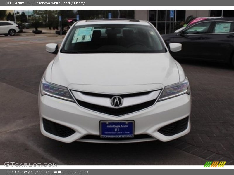 Bellanova White Pearl / Ebony 2016 Acura ILX