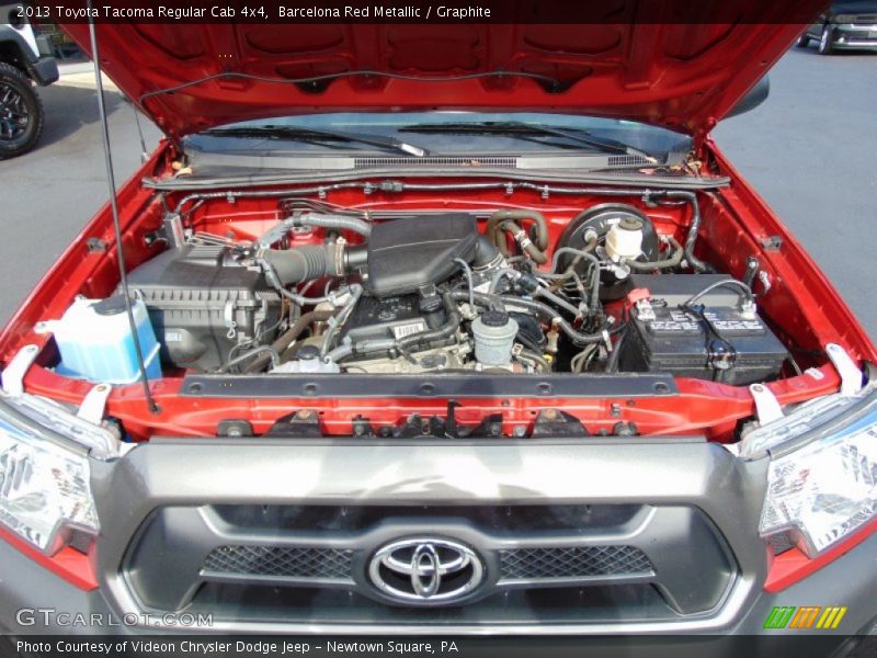 Barcelona Red Metallic / Graphite 2013 Toyota Tacoma Regular Cab 4x4
