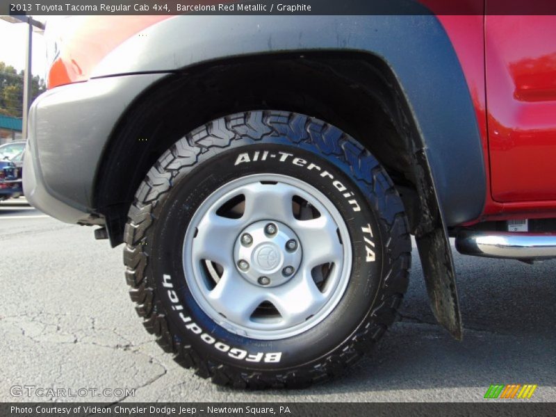 Barcelona Red Metallic / Graphite 2013 Toyota Tacoma Regular Cab 4x4