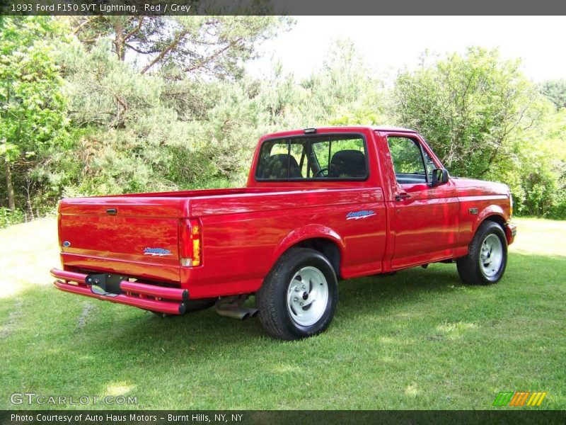 Red / Grey 1993 Ford F150 SVT Lightning