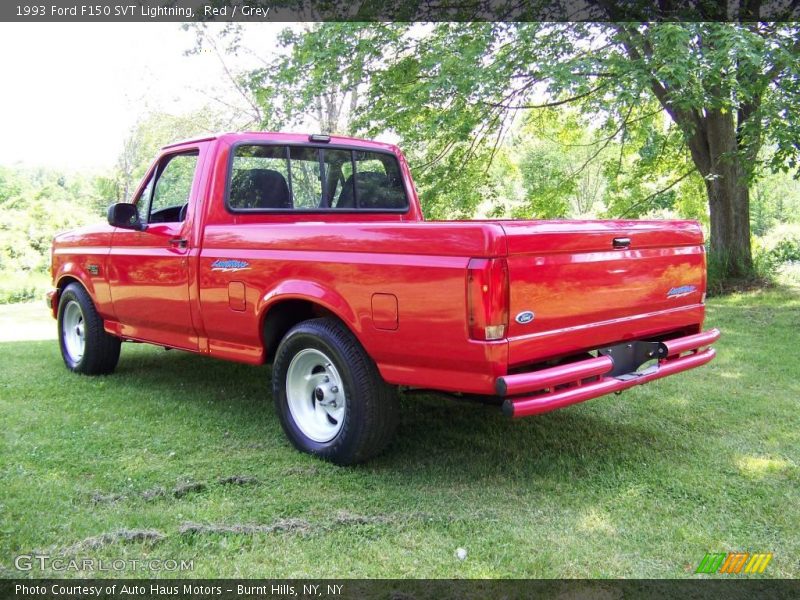 Red / Grey 1993 Ford F150 SVT Lightning