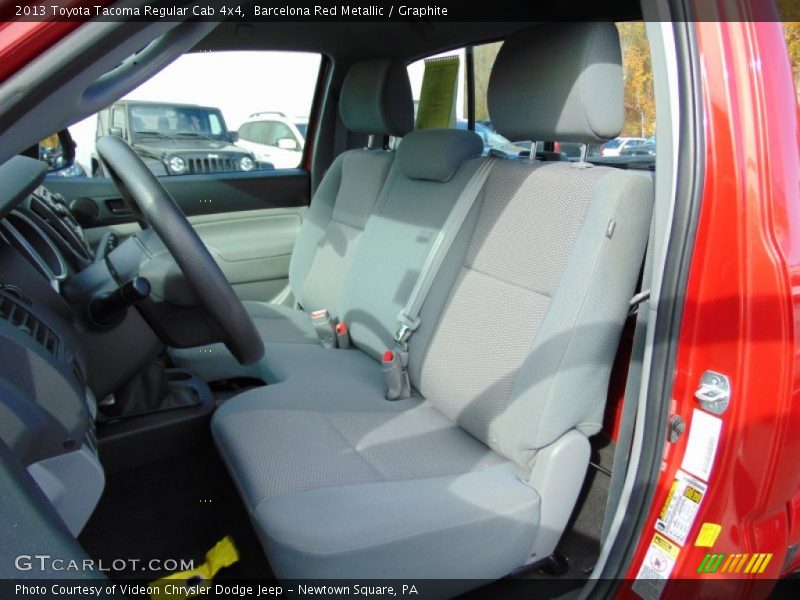 Barcelona Red Metallic / Graphite 2013 Toyota Tacoma Regular Cab 4x4