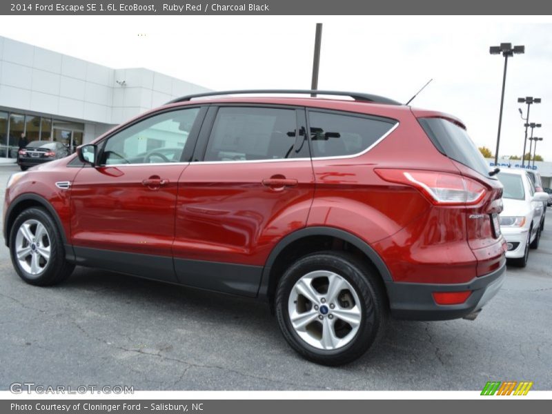 Ruby Red / Charcoal Black 2014 Ford Escape SE 1.6L EcoBoost