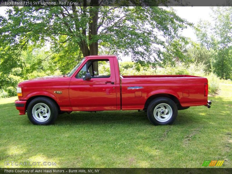  1993 F150 SVT Lightning Red