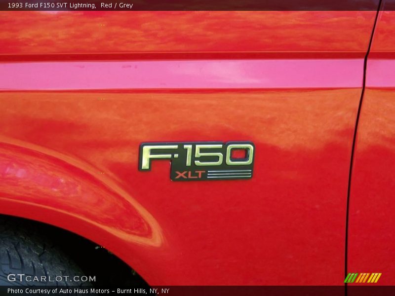 Red / Grey 1993 Ford F150 SVT Lightning