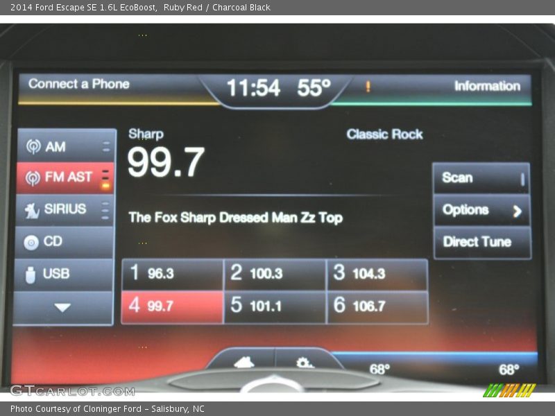 Ruby Red / Charcoal Black 2014 Ford Escape SE 1.6L EcoBoost