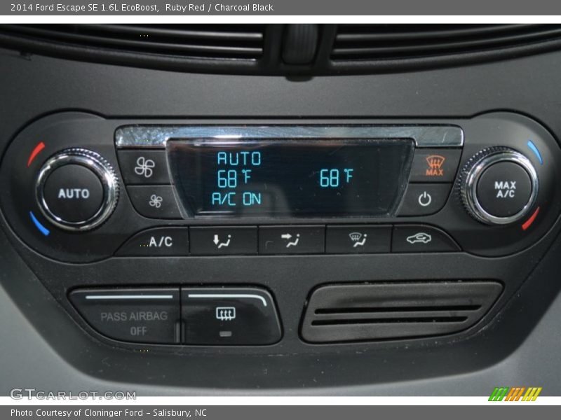 Ruby Red / Charcoal Black 2014 Ford Escape SE 1.6L EcoBoost