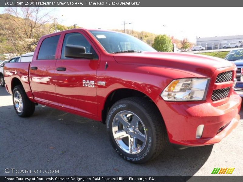 Front 3/4 View of 2016 1500 Tradesman Crew Cab 4x4