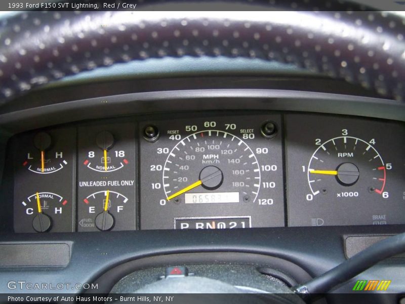  1993 F150 SVT Lightning SVT Lightning Gauges