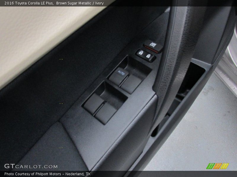 Brown Sugar Metallic / Ivory 2016 Toyota Corolla LE Plus