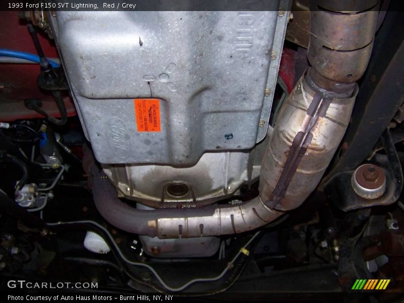 Undercarriage of 1993 F150 SVT Lightning