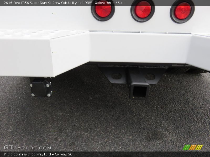 Oxford White / Steel 2016 Ford F350 Super Duty XL Crew Cab Utility 4x4 DRW