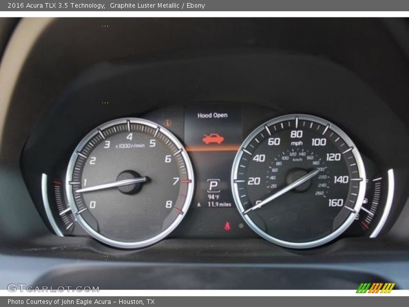 Graphite Luster Metallic / Ebony 2016 Acura TLX 3.5 Technology