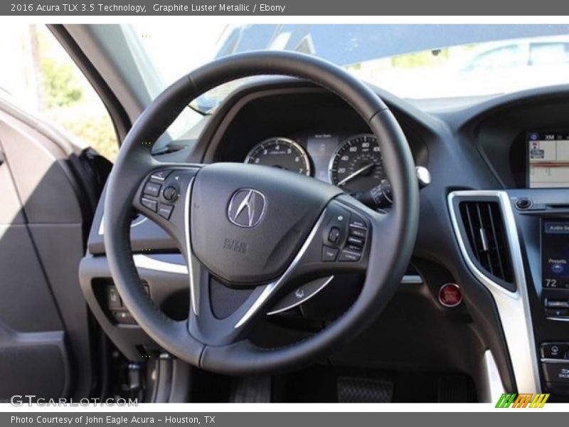 Graphite Luster Metallic / Ebony 2016 Acura TLX 3.5 Technology