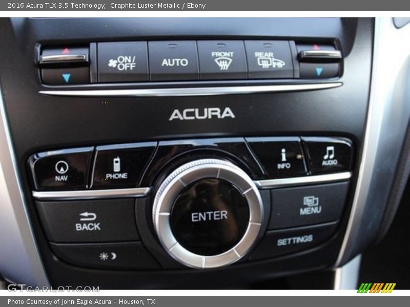 Graphite Luster Metallic / Ebony 2016 Acura TLX 3.5 Technology