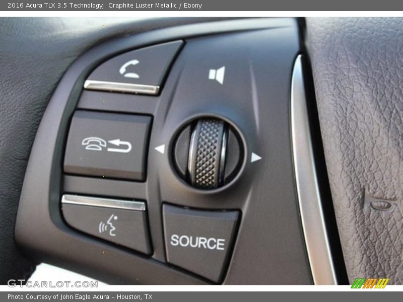 Graphite Luster Metallic / Ebony 2016 Acura TLX 3.5 Technology