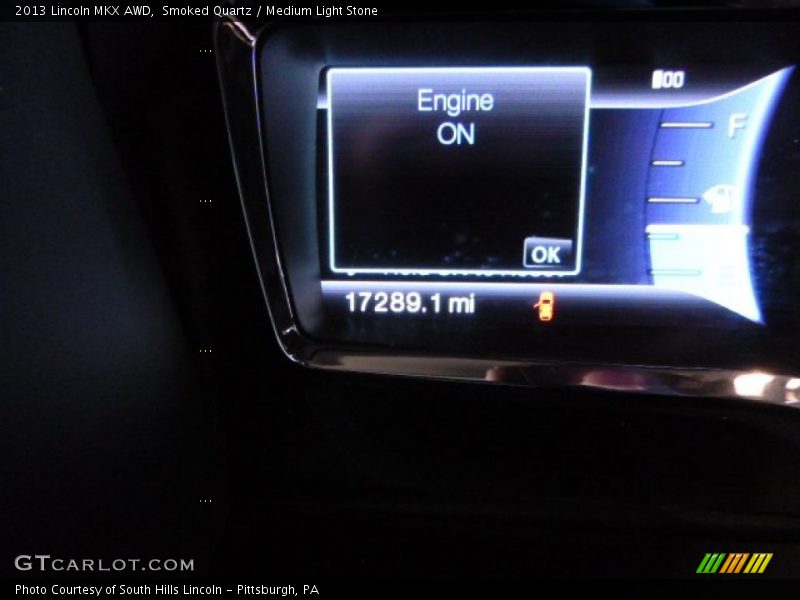 Smoked Quartz / Medium Light Stone 2013 Lincoln MKX AWD