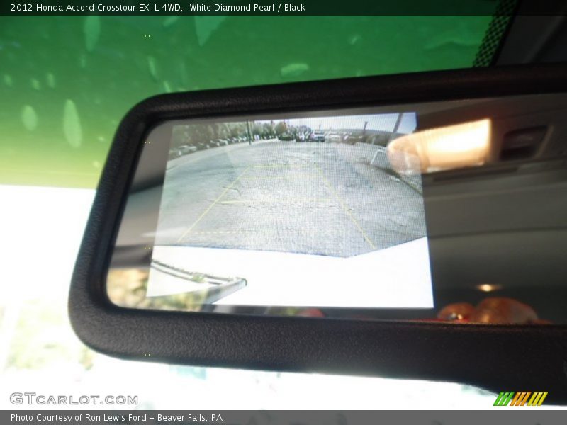 White Diamond Pearl / Black 2012 Honda Accord Crosstour EX-L 4WD