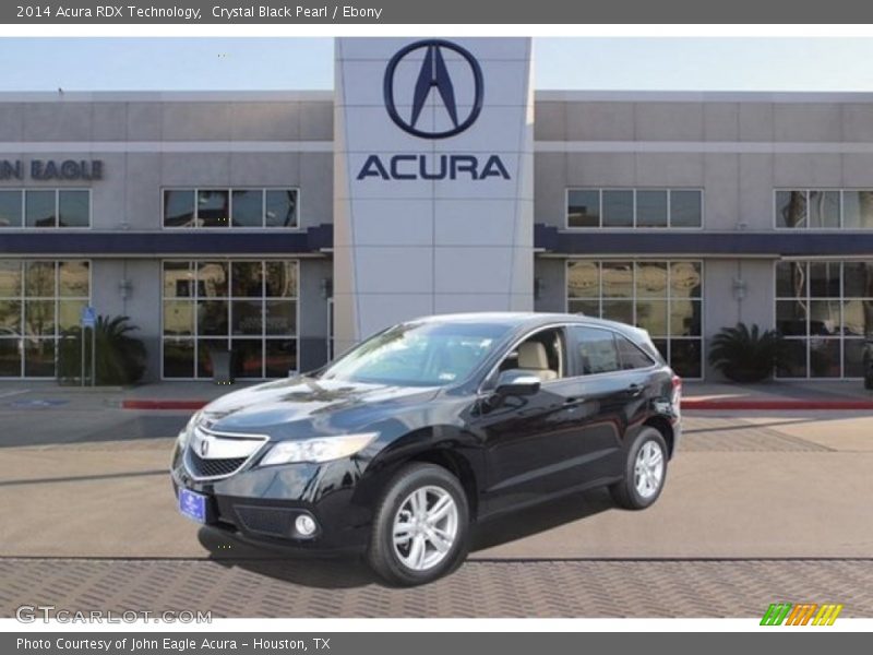 Crystal Black Pearl / Ebony 2014 Acura RDX Technology