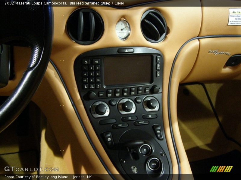 Blu Mediterraneo (Blue) / Cuoio 2002 Maserati Coupe Cambiocorsa