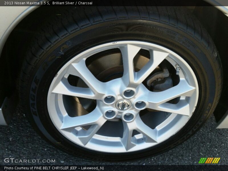 Brilliant Silver / Charcoal 2013 Nissan Maxima 3.5 S