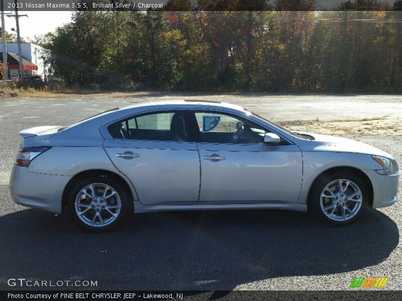 Brilliant Silver / Charcoal 2013 Nissan Maxima 3.5 S