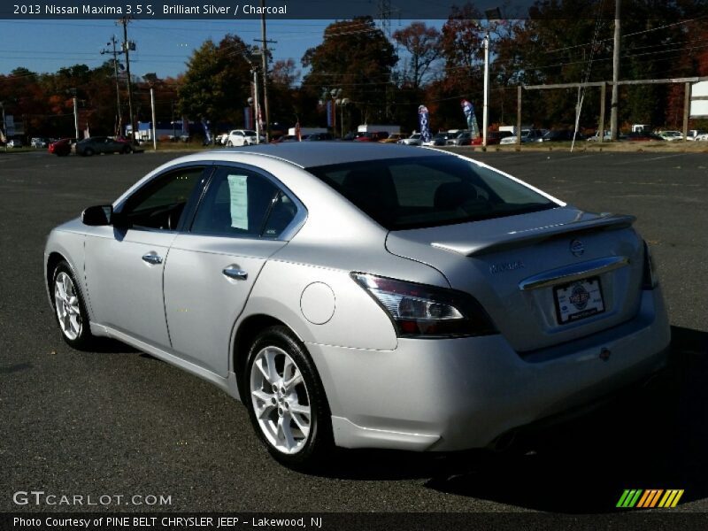 Brilliant Silver / Charcoal 2013 Nissan Maxima 3.5 S