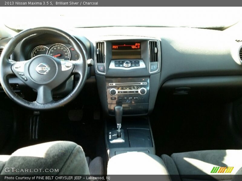 Brilliant Silver / Charcoal 2013 Nissan Maxima 3.5 S