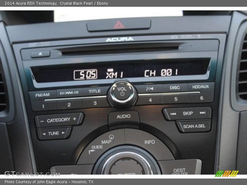 Crystal Black Pearl / Ebony 2014 Acura RDX Technology
