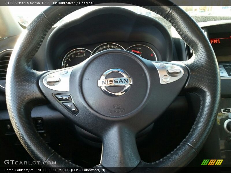Brilliant Silver / Charcoal 2013 Nissan Maxima 3.5 S