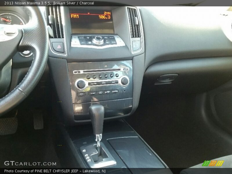Brilliant Silver / Charcoal 2013 Nissan Maxima 3.5 S